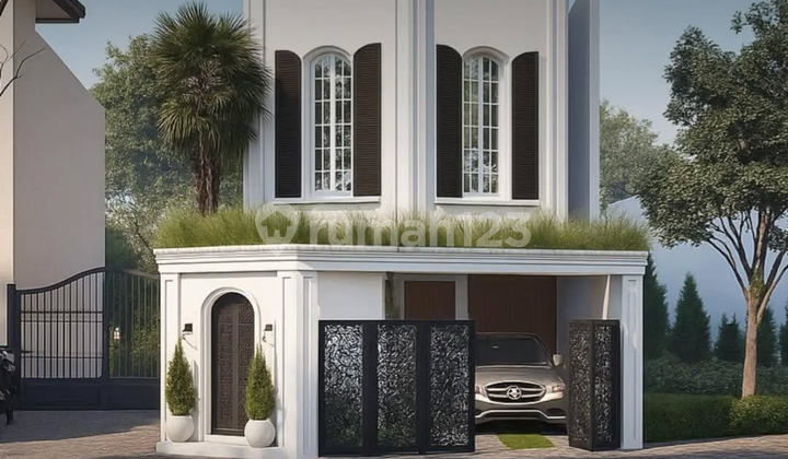 Brand New 3-Story House, Mediterranean Design. Flood-Free