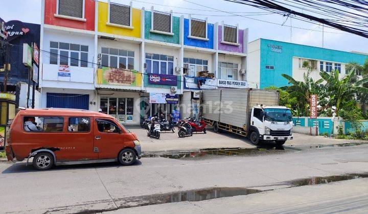 DIJUAL 5 RUKO DI TEPI JALAN BESAR CIKARANG UTARA BEKASI JAWA BARAT