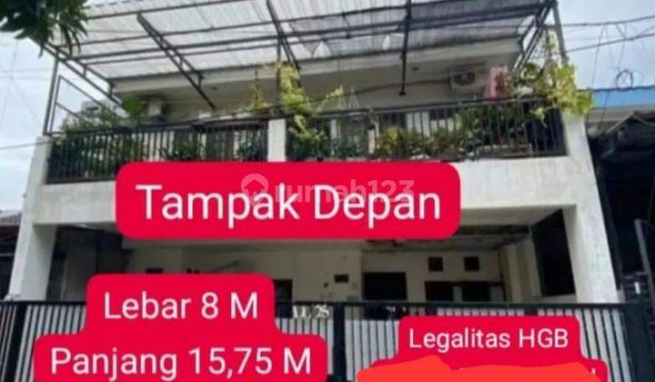 Rumah 2 Lantai di Petamburan Grogol Jak Barat 1