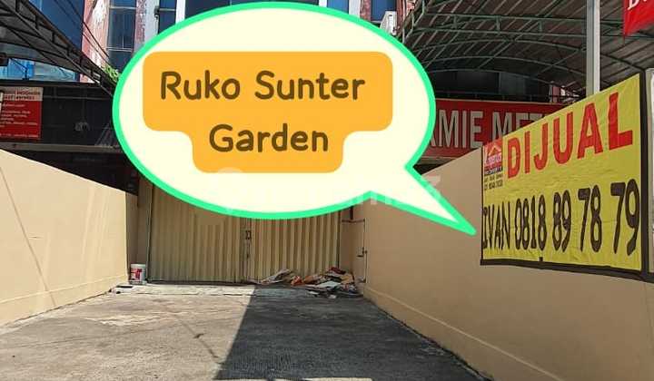 Dijual Ruko Strategis Di Sunter Garden, Jakarta Utara
