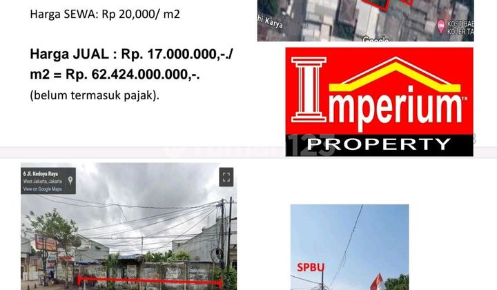 Tanah Di Jalan Kedoya 2