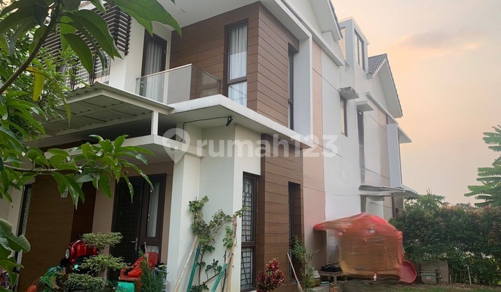 Rumah Hoek Cluster Burgundy Summarecon Bekasi Semi Furnished 2