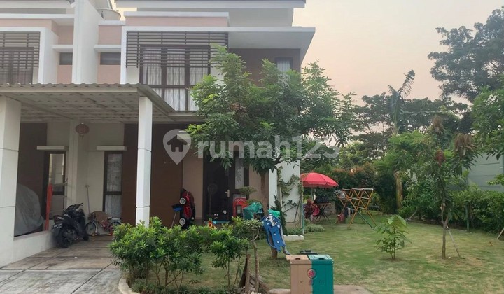 Rumah Hoek Cluster Burgundy Summarecon Bekasi Semi Furnished