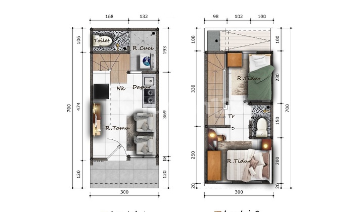 Rumah Millenial Modern Brand New 2 Lantai di Cempaka Putih, Jakarta Pusat 2
