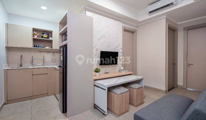 kamar tidur apartemen menara jakarta 2br kemayoran,