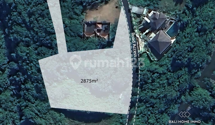 FOR SALE FREEHOLD HILLSIDE LAND IN UBUD - BHI1291