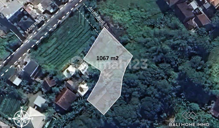 Dijual Sewa Tanah 10 Are di Kawasan Pemukiman Canggu - Tj106