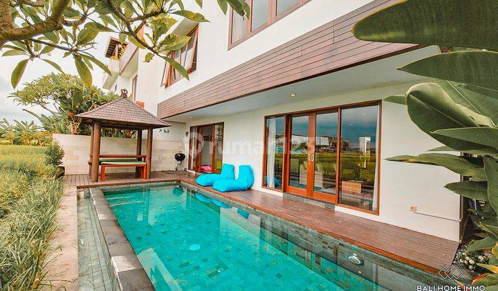 For Sale Freehold Villa with Rice Field View 3 Bedrooms in Cemagi Bali Yl088 1