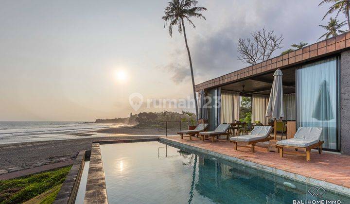 VILLA 3 KAMAR TIDUR TEPI PANTAI UNTUK DIJUAL DI PANTAI BALIAN BALI - JA089 1