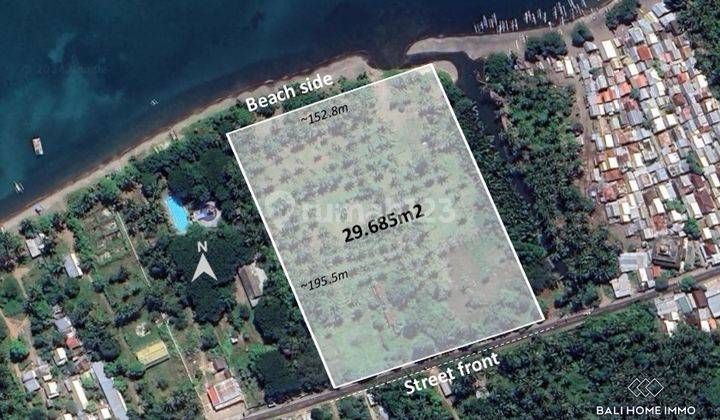 DIJUAL HAK MILIK TANAH TEPI PANTAI DI LOMBOK - RF5667 1