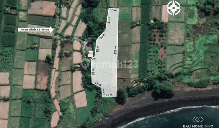 Dijual Sewa 33 Are Tanah Tepi Pantai Di Pantai Gelgel Klungkung Rf4890 1