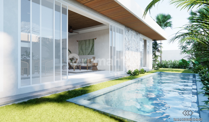 DIJUAL VILLA 3 KAMAR TIDUR DALAM HUNIAN EKSKLUSIF DI PANTAI NYANYI BALI - RF3501C