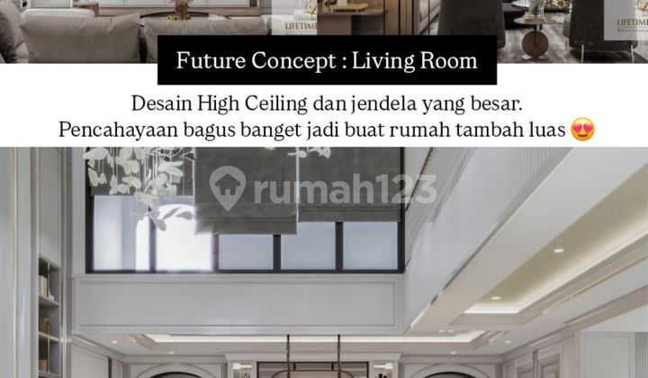 Dijual Rumah Pik2 Model American Classic 12x30 2