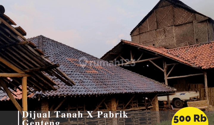Dijual Tanah Pabrik Genteng 2.130 M di Sukaraja Wetan, Majalengka 1