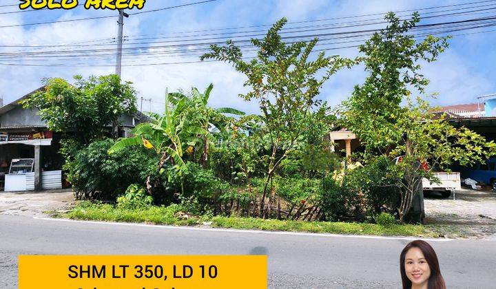 Tanah mojosongo Solo area dijual cocok utk ruang usaha/ rumah 1