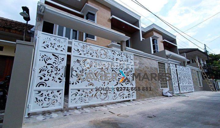 Dijual Rumah Baru 2 lt Modern di Jajar Solo Barat 1