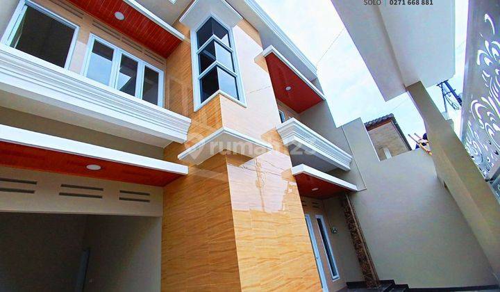 Dijual Rumah Baru 2 lt Modern di Jajar Solo Barat 2