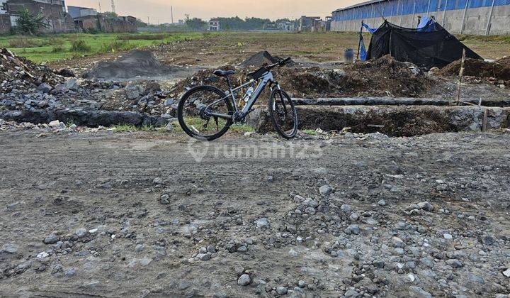 Tanah area pergydangan akses kontainer di Sukoharjo 1