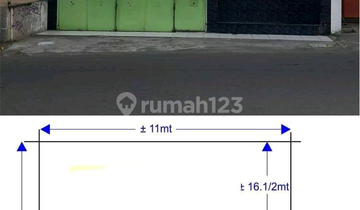 Ruang Usaha & Tempat Tinggal Lokasi Strategis di Sangkrah Solo