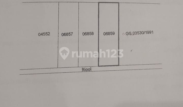 Tanah / Kavling Pasirluyu Ada 3 Kavling bisa Beli Per Kavling