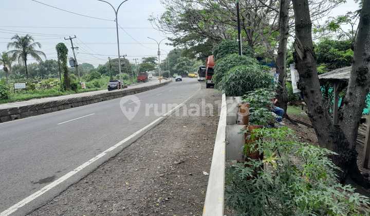 Lahan Luas Strategis Pinggir Jalan Provinsi