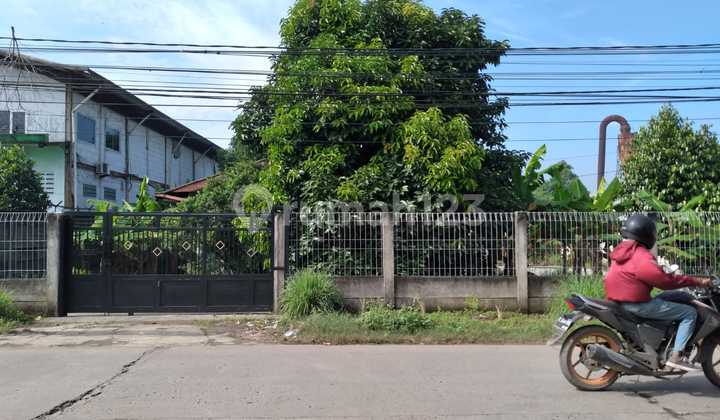 Tanah Pinggir Jalan Kabupaten Bisa Lewat 2 Container 40 Feed Murah Sekali Kanan Kiri Pabrik Di Serdang Kulon Curug Bitung Tangerang 