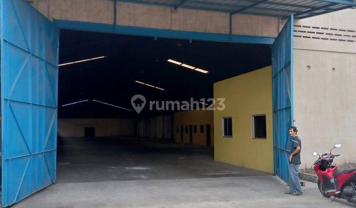 Pabrik pinggir jalan kabupaten disewakan di Balaraja Tangerang  1