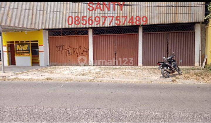 Disewakan Ruko Pinggir Jalan Didekat Perum Citra Raya Tangerang  1