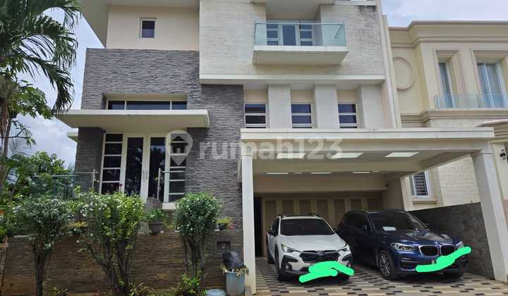 Rumah Hoek Yg Mewah Di Golf Mediterania Pik Hanya 5 Menit Ke Mall Pik Avenue