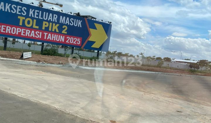 Disewakan Tanah Komersial Di Pik 2 Lokasi Strategis Sudah Ramai Sekelilingnya Jalan.sudah Paving Blok Bagus 