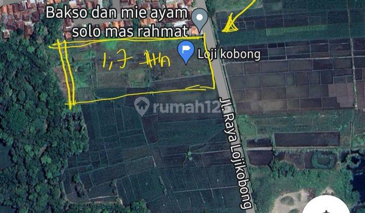 Tanah Industri dgn akses TOL 6