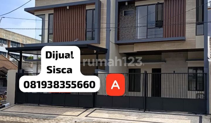 Rumah Baru Gress 2 Lantai Siap Huni Bebas Bajir di Klampis 1