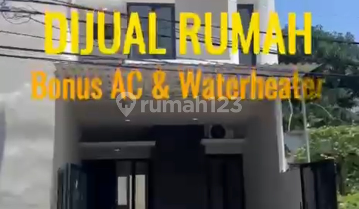 Rumah Baru Gress 2 Lantai Free Pajak ******** Wather Heater