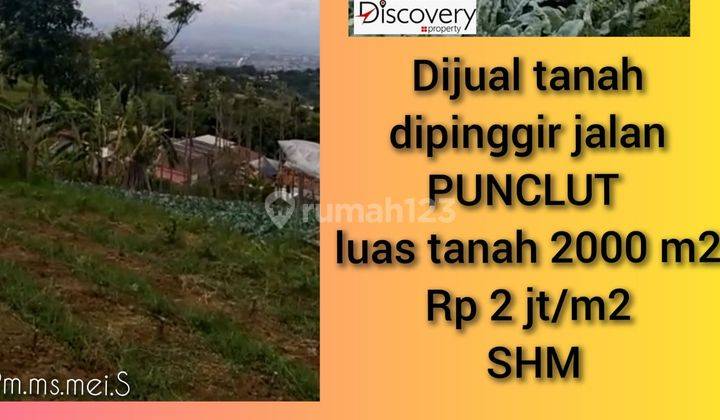 Dijual Tanah Punclut Lokasi Pinggir Jalan 2