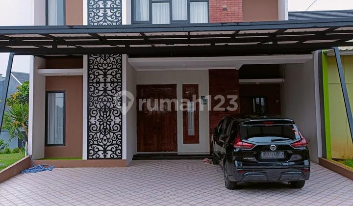 Rumah Dijual Bergaya Ethnic Java Modern Furnish Di Sawangan