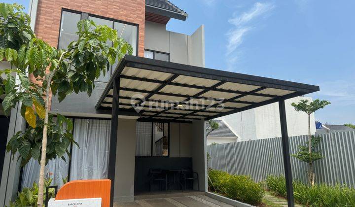 Rumah 2 Lantai Barcelona Cove Metland Cibitung Selangkah Stasiun