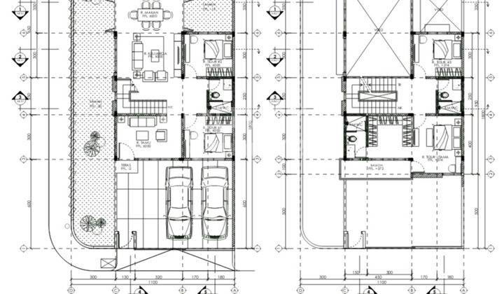 Dijual Rumah Baru Hoek Di Taman Villa Meruya  2