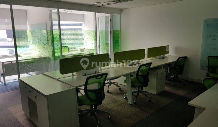 Sewa Kantor 363 M2 Furnish Siap Huni di Mid Plaza Sudirman, Hrg Nego 2