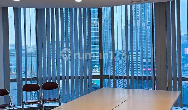 Office Rental 270 M2 at The City Tower Thamrin, Partitioned Ready to Use