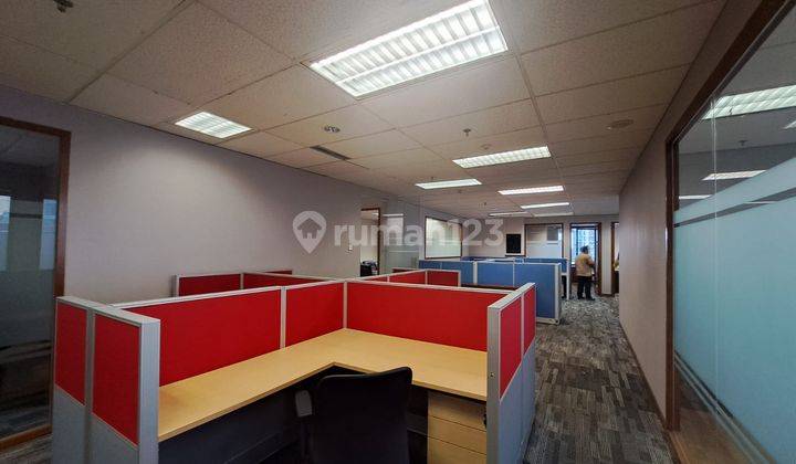 Sewa Kantor di Chase Plaza 279 M2 Sudirman Full Furnished, Nego 2