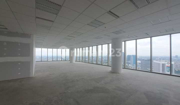 Sewa Kantor 598 M2 di Tempo Scan Tower, Strategis, Nego, View Terbaik