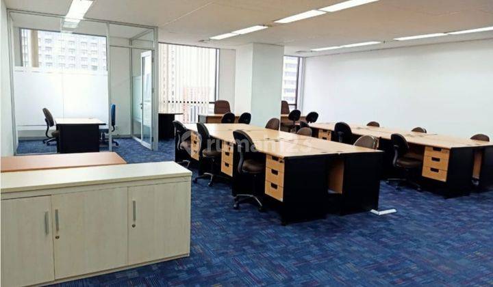 Sewa Murah Kantor 251 M2 Furnished di Menara Thamrin, Hrg Nego 1