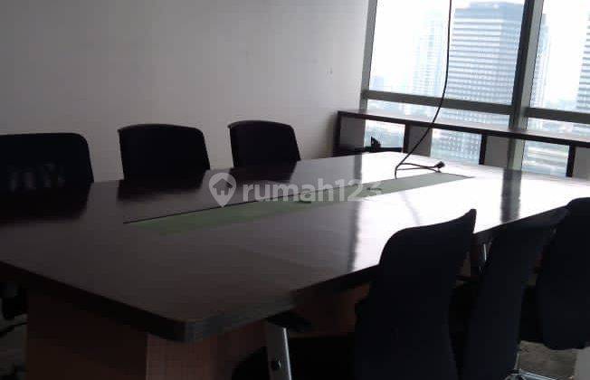 Sewa Murah Kantor 350 M2 Furnished di Uob Plaza Thamrin, Hrg Nego 2