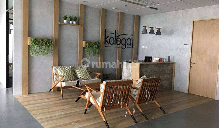 Sewa Kantor di Tokopedia Tower 350 M2 Kondisi Sdh Partisi, Nego 2