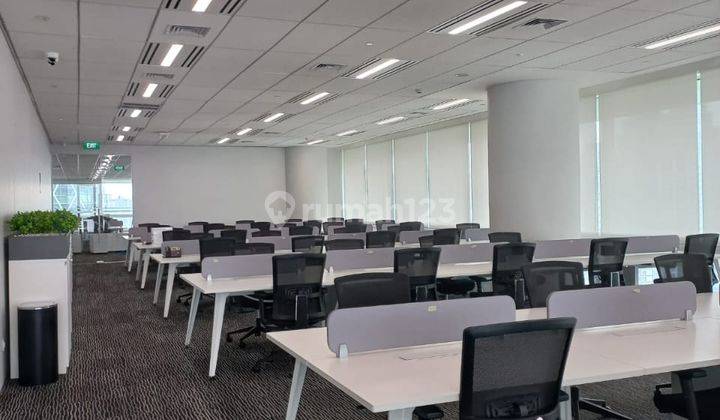 Sewa Kantor Ekslusif 1300 M2 Furnish di Pacific Century Tower Scbd 2