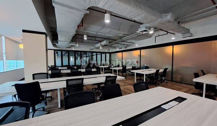 Sewa Kantor Full Furnish 500 M2 di Menara Caraka, Hrg Termurah 1