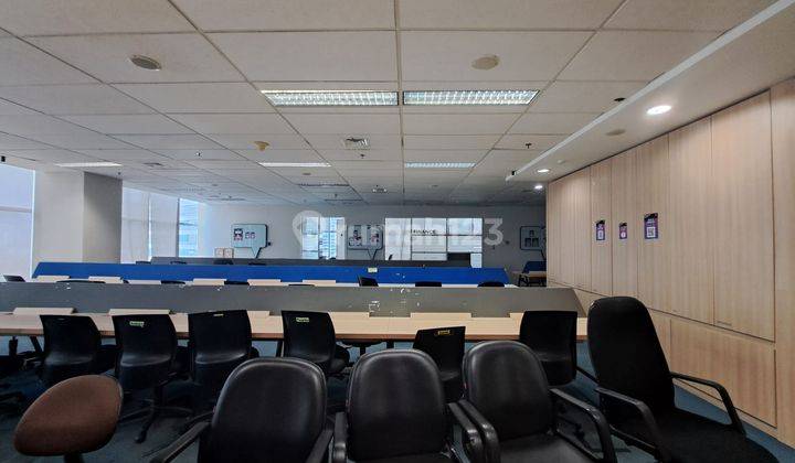 Sewa Murah Kantor 1 Lt Full 1100 M2 Furnish di Prudential Twr Sudirman 2