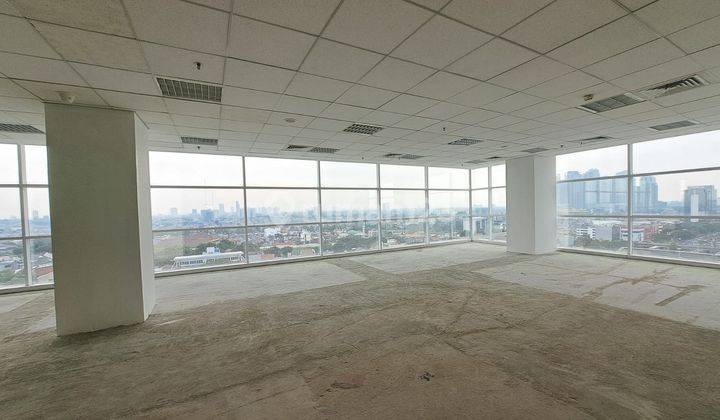 Sewa Kantor 171 M2 di Menara Citicon Slipi, Kondisi Bare Hrg Nego