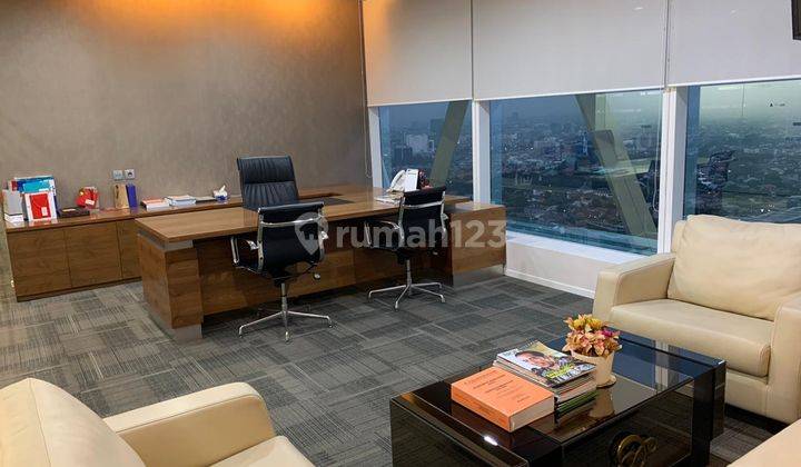 Sewa Kantor Furnish Eksklusif 334 m2 di Equity Tower SCBD, Hrg Nego 2