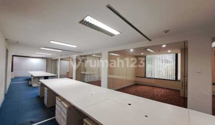 Office Rent 237 m2 Semi Furnished at Palma One Kuningan, Affordable Price